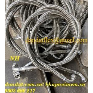 Khớp nối nhanh inox cho nhà máy luyện thép/ Khớp nối mềm bằng inox/ khop noi kim loai